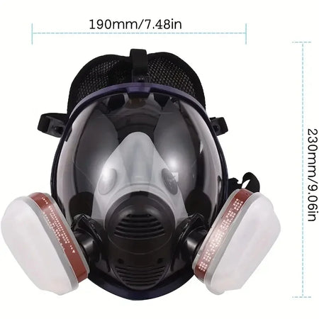 6800 Ball Type Full Face Mask &ndash; Maximum Chemical Protection