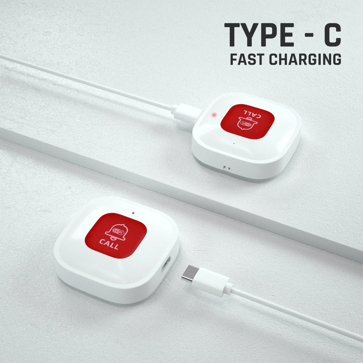 OWSOO WiFi Smart SOS Call Button for Caregivers and Emergency Alerts