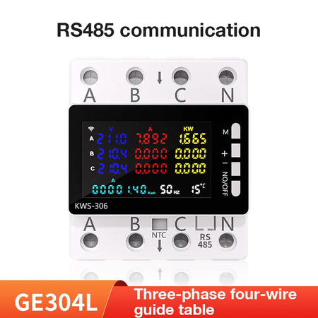 KWS-306 Three-Phase Meter &ndash; Digital Watt-Hour Display GE304L