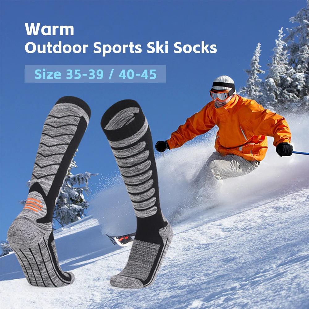 Long Ski Socks &ndash; Premium Knit For Warmth And Comfort