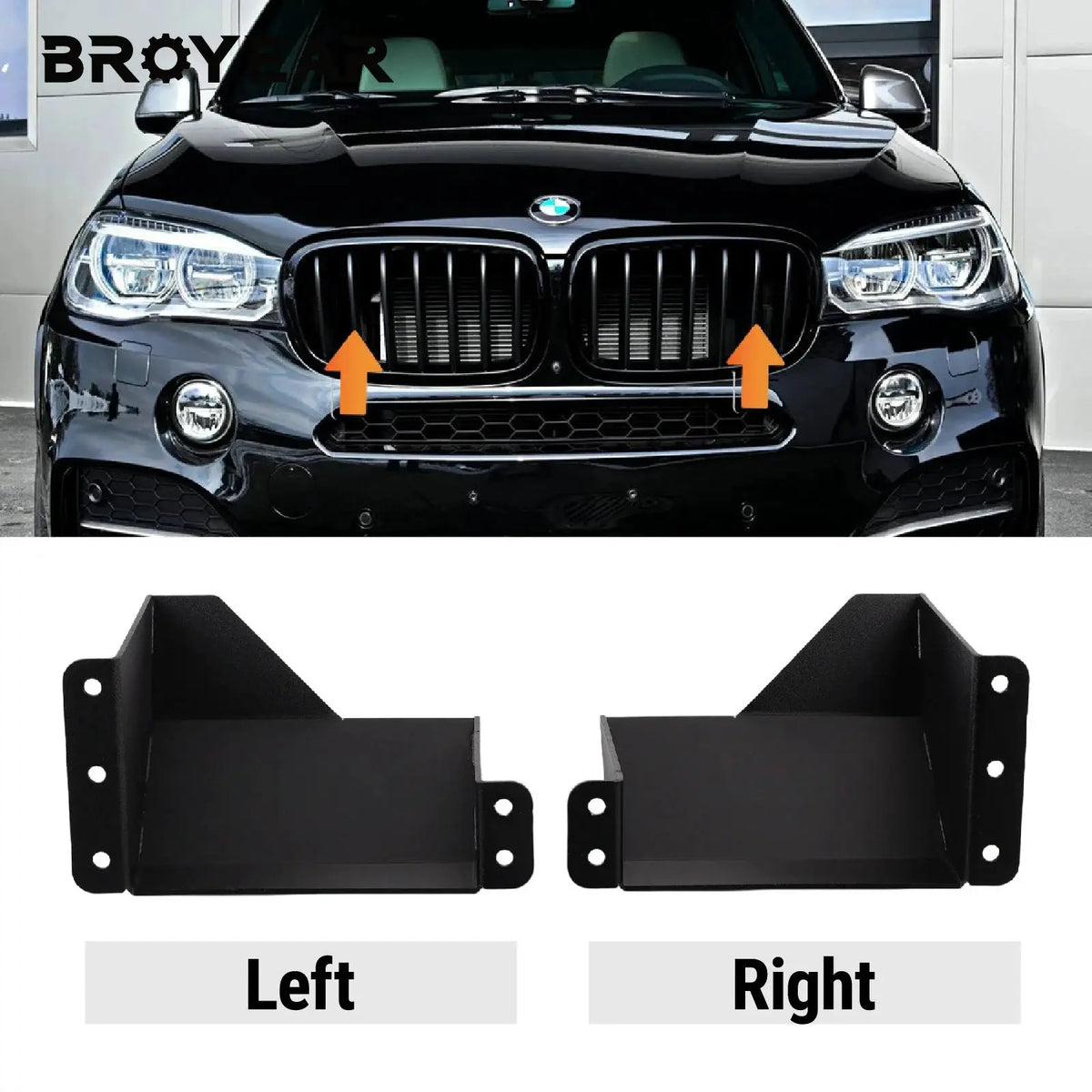 High Performance Aluminum Air Scoops For BMW F20 F30 135i 235i 335i 435i by InterCyprus Trading Ltd
