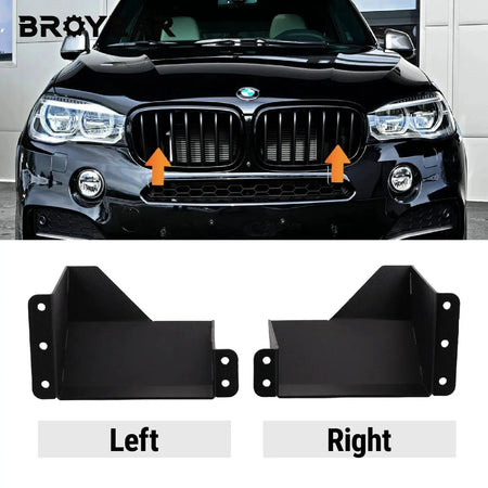 High Performance Aluminum Air Scoops For BMW F20 F30 135i 235i 335i 435i by InterCyprus Trading Ltd