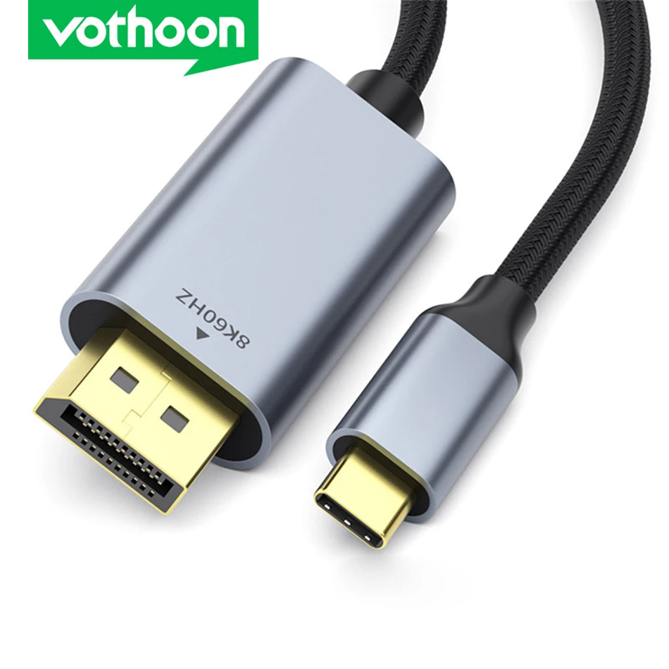 Vothoon USB C to DisplayPort 8K Cable
