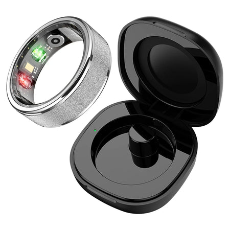 COLMI R10 Smart Ring - Health Monitor with 5ATM Waterproof &amp; Multi-sport Mode Silver / 7