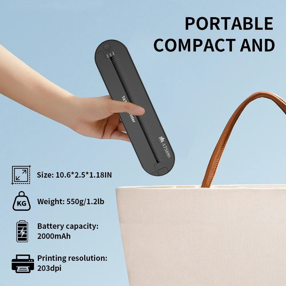 Ats886 A4 Tattoo Thermocopier &ndash; Wireless Bluetooth Transfer