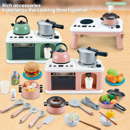 Kids Mini Kitchen Accessories Set &ndash; Induction Pretend Play
