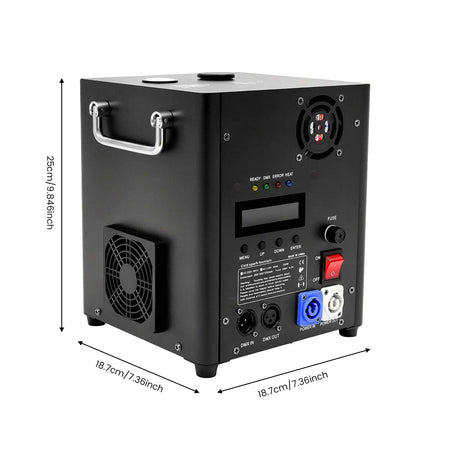 700W Stage Special Effect Machine &ndash; Portable Fountain black / GERMANY