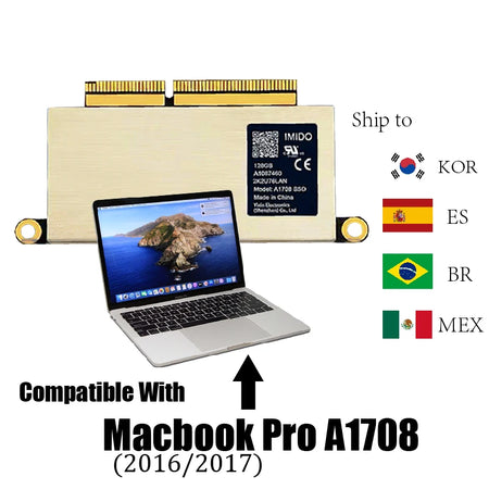 Macbook Disco SSD 1TB for A1708