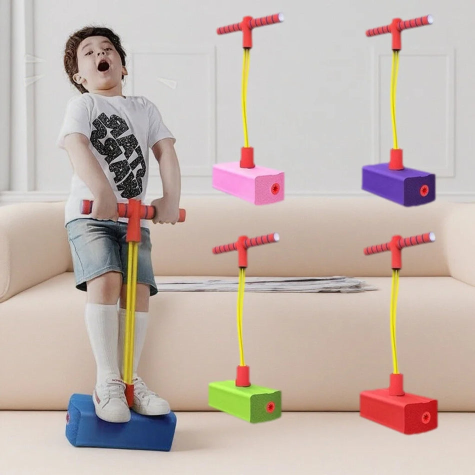 Αφρώδης Πογκό Παιχνίδι Άλματος για Παιδιά, Εξωτερικό Παιχνίδι Άλματος, Ουδέτερο, Αναπτύσσει το Πιάσιμο και την Κίνηση, Κατασκευασμένο από Αφρό