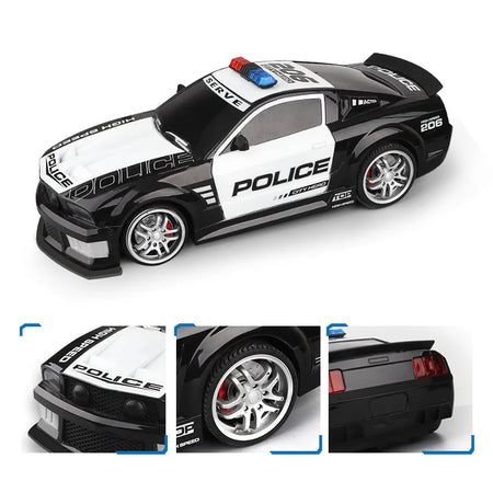 RC Police Car 1/12 Scale &ndash; High Speed Remote Control with Lights