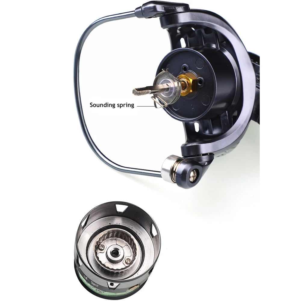 Taigek 1500-2500 Series Metal Fishing Reel - Double Handle Sea Spinning Reels