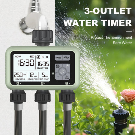 Eshico HCT-378 Garden Timer &ndash; Smart Triple Irrigation