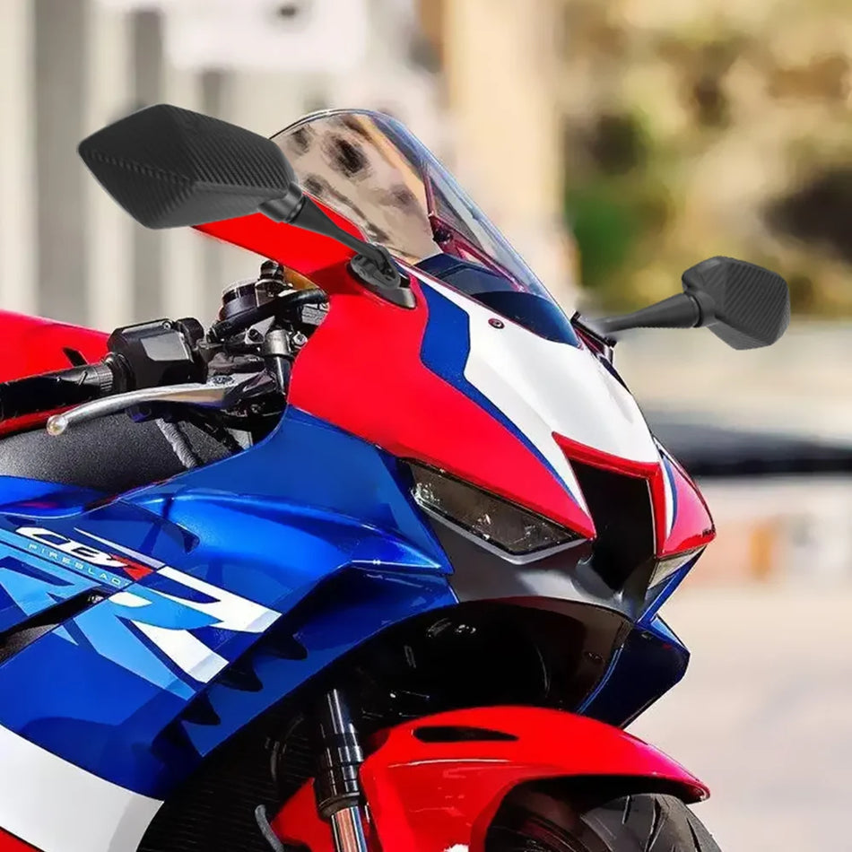 Honda CBR ABS aliuminio lydinio korpuso galinio vaizdo veidrodžiai, patvarūs, lengvai montuojami