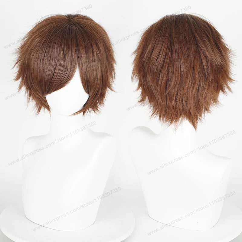 30cm Cosplay Wig - Heat Resistant Synthetic Hair in Various Colours