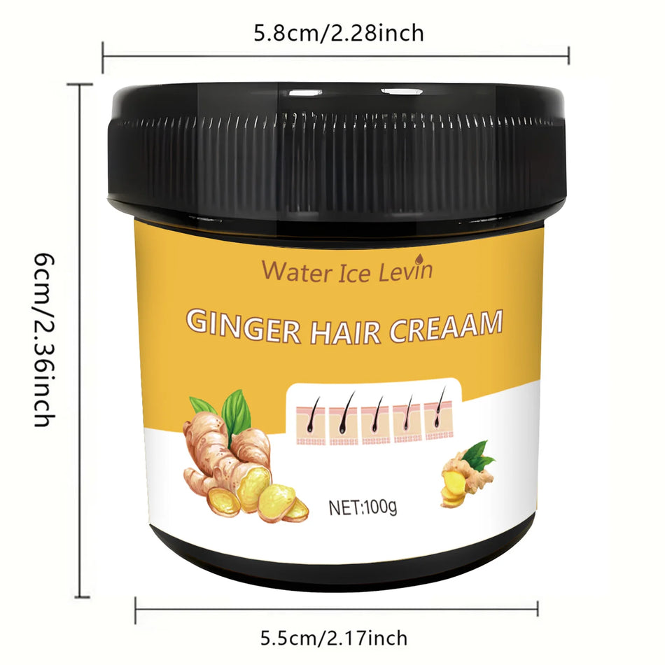 Ginger Scented Hair Mask &ndash; Moisturizing Scalp Massage for Strengthened Hair