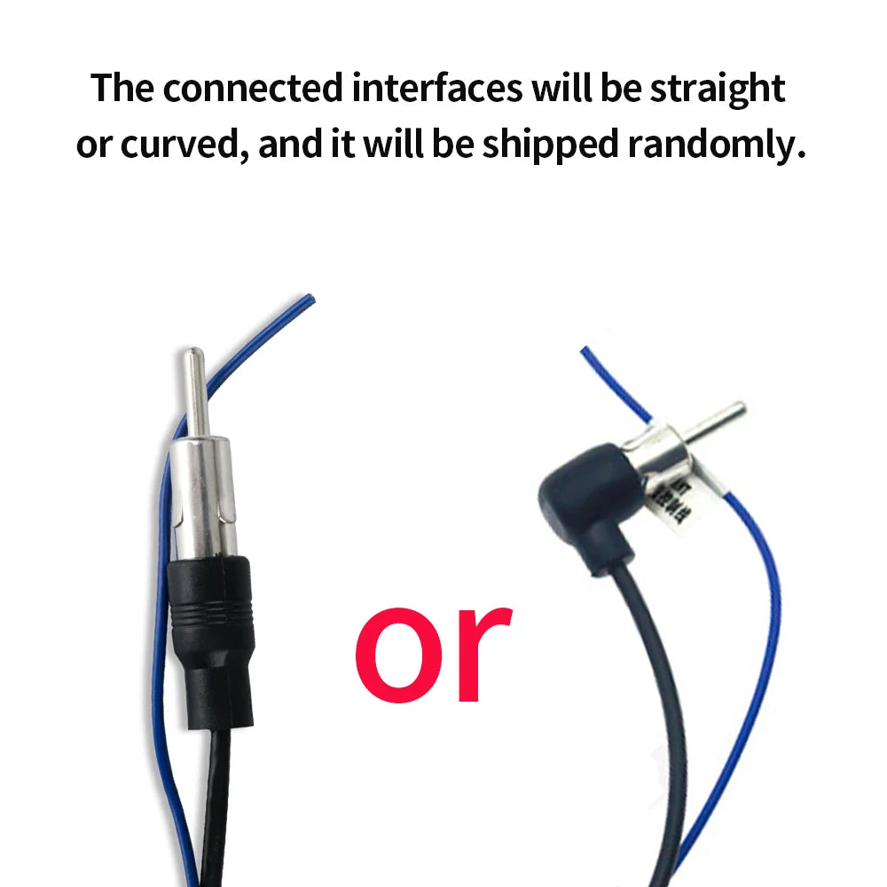 AKAMATE VW Dual Heads Radio Cable Adapter &ndash; Dual Antenna