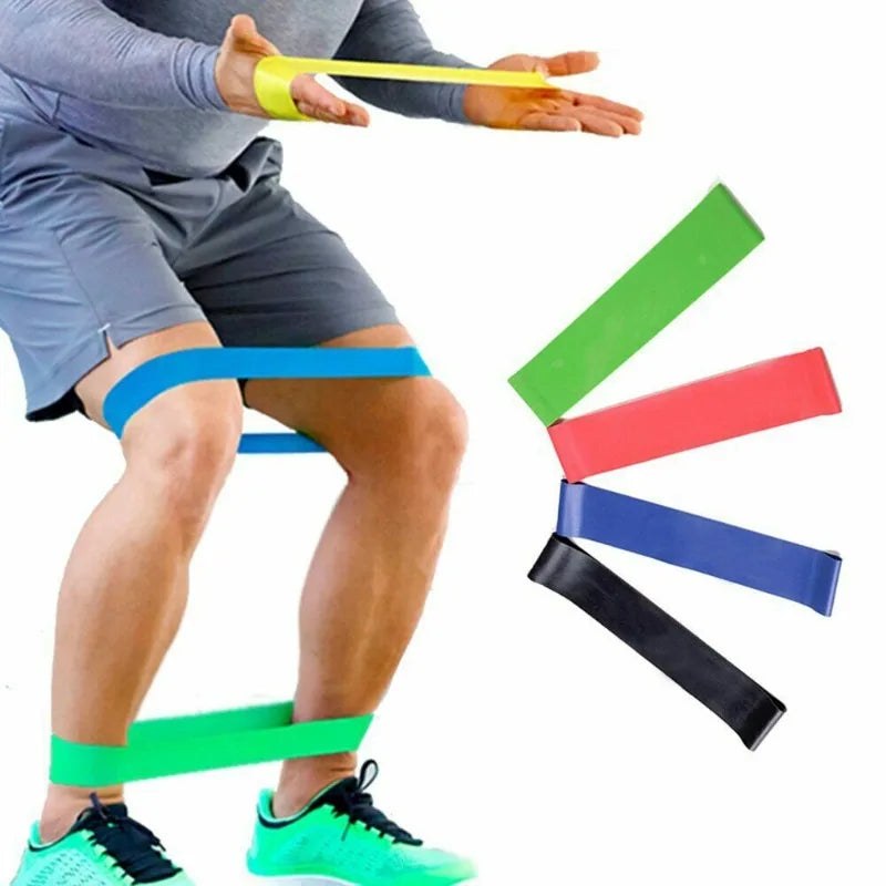 Various Color Yoga Resistance Bands for Home Fitness &amp; Strength Training