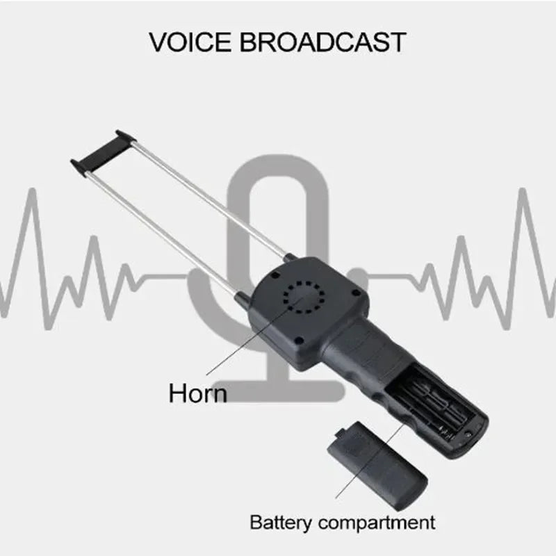 AR991 Digital Moisture Meter &ndash; LCD Backlight Display