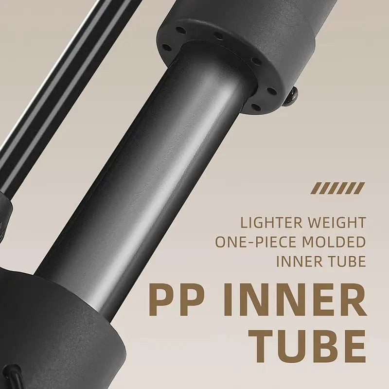 West Biking 80 PSI Manual Bicycle Pump with Balloon Tire Inflator