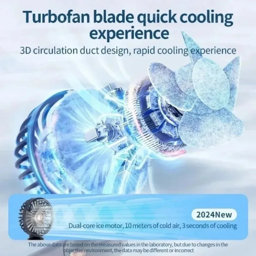 180 Degree Rotation Handheld Mini Fan &ndash; Ultra Portable