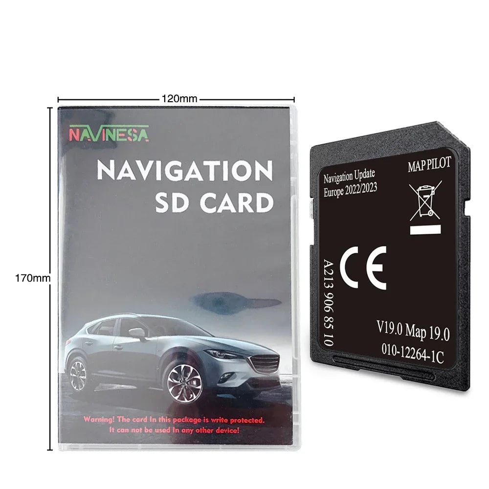 A2139069110 V20 SD Card &ndash; High-Speed Navigation Maps for Mercedes GLC Class for Mercedes A213
