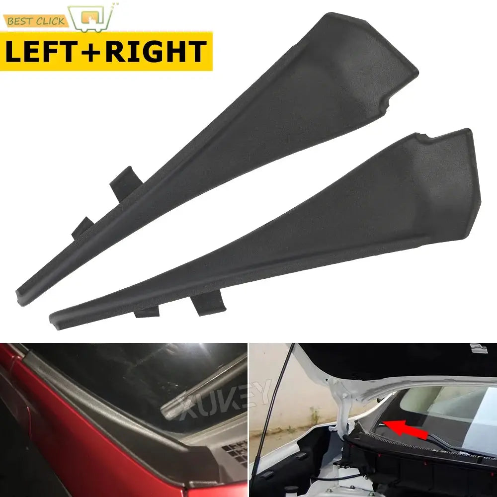 Front Windshield Wiper Side Cowl Extension Cover For Nissan X-Trail T32 Rogue 2014 2015 2016 2017-2020 66895-4CL0A 66895-4BA1A by InterCyprus Trading Ltd
