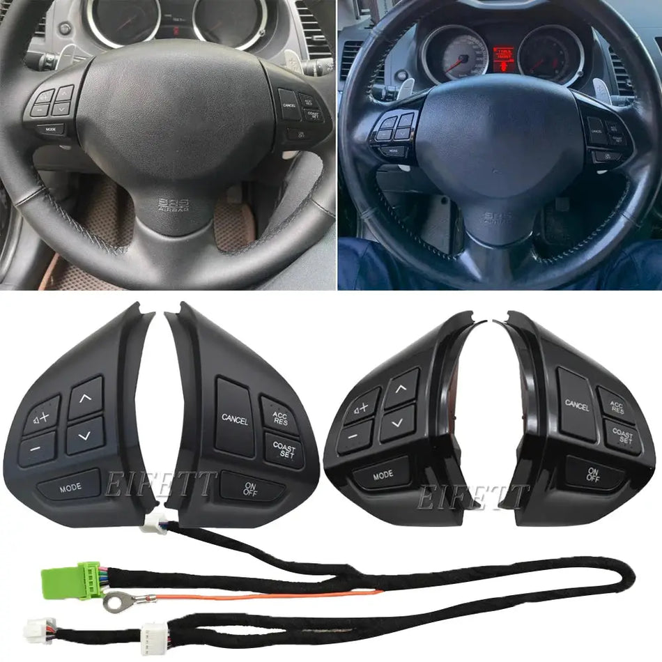 Five Pin Steering Wheel Button For Mitsubishi Outlander XL 2.4 2008 by InterCyprus Trading Ltd