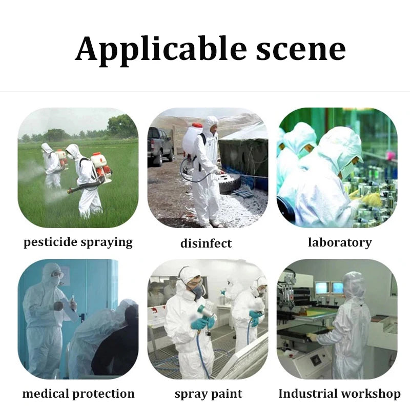 Chemical Protective Suit Coverall &ndash; Acid Alkali Resistant
