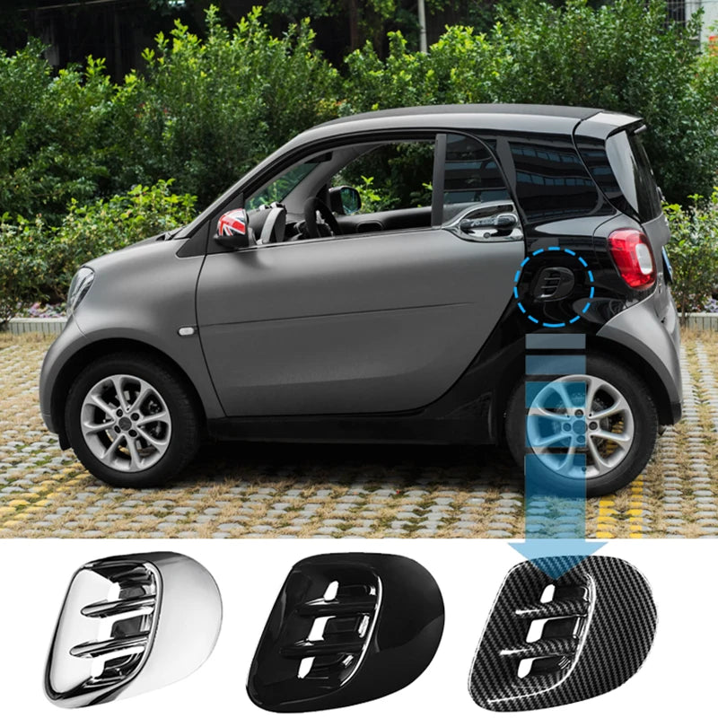 Smart 453 Fortwo 2015-2018 3D Exterior Air Inlet Decoration Cover - Personalized Car Styling Stickers