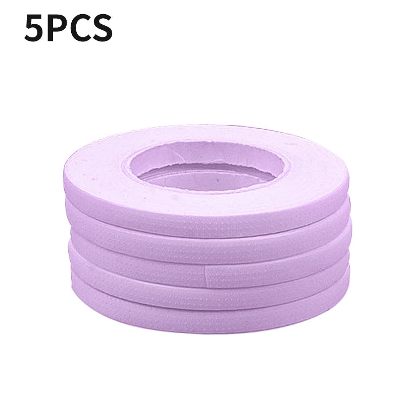 AILEISHI Micropore Eyelash Extension Tapes - 5/10pcs Rolls 5pcs purple