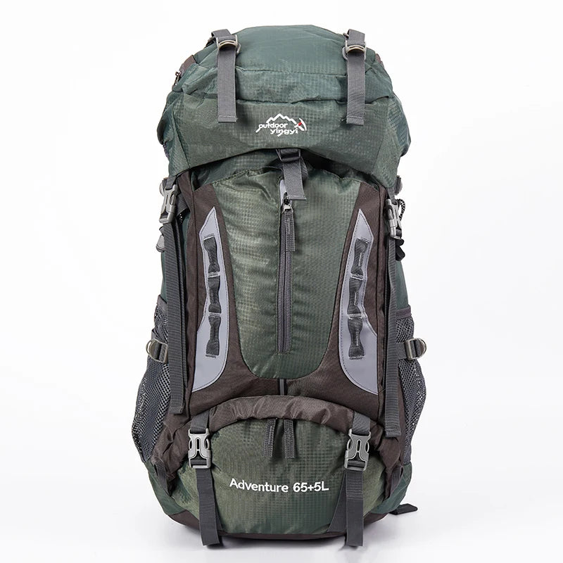 70L Camping Backpack &ndash; 70L Capacity For Hiking And Travel Army Green 40L / 50 - 70L