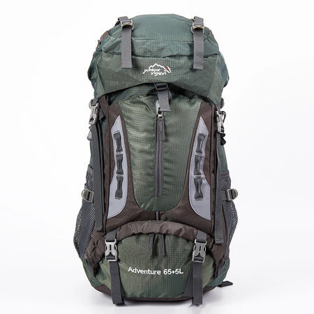 70L Camping Backpack &ndash; 70L Capacity For Hiking And Travel Army Green 40L / 50 - 70L