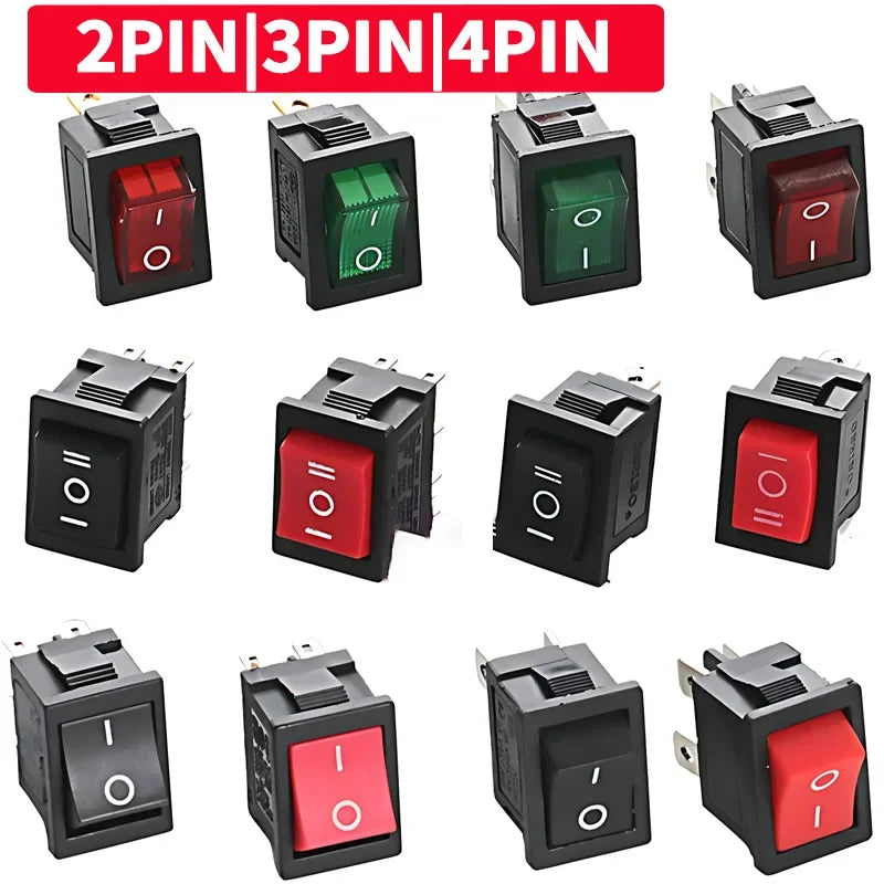KCD1 Snap-in Boat Rocker Switch &ndash; Reliable ON/OFF Control