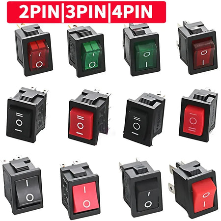 KCD1 Snap-in Boat Rocker Switch &ndash; Reliable ON/OFF Control