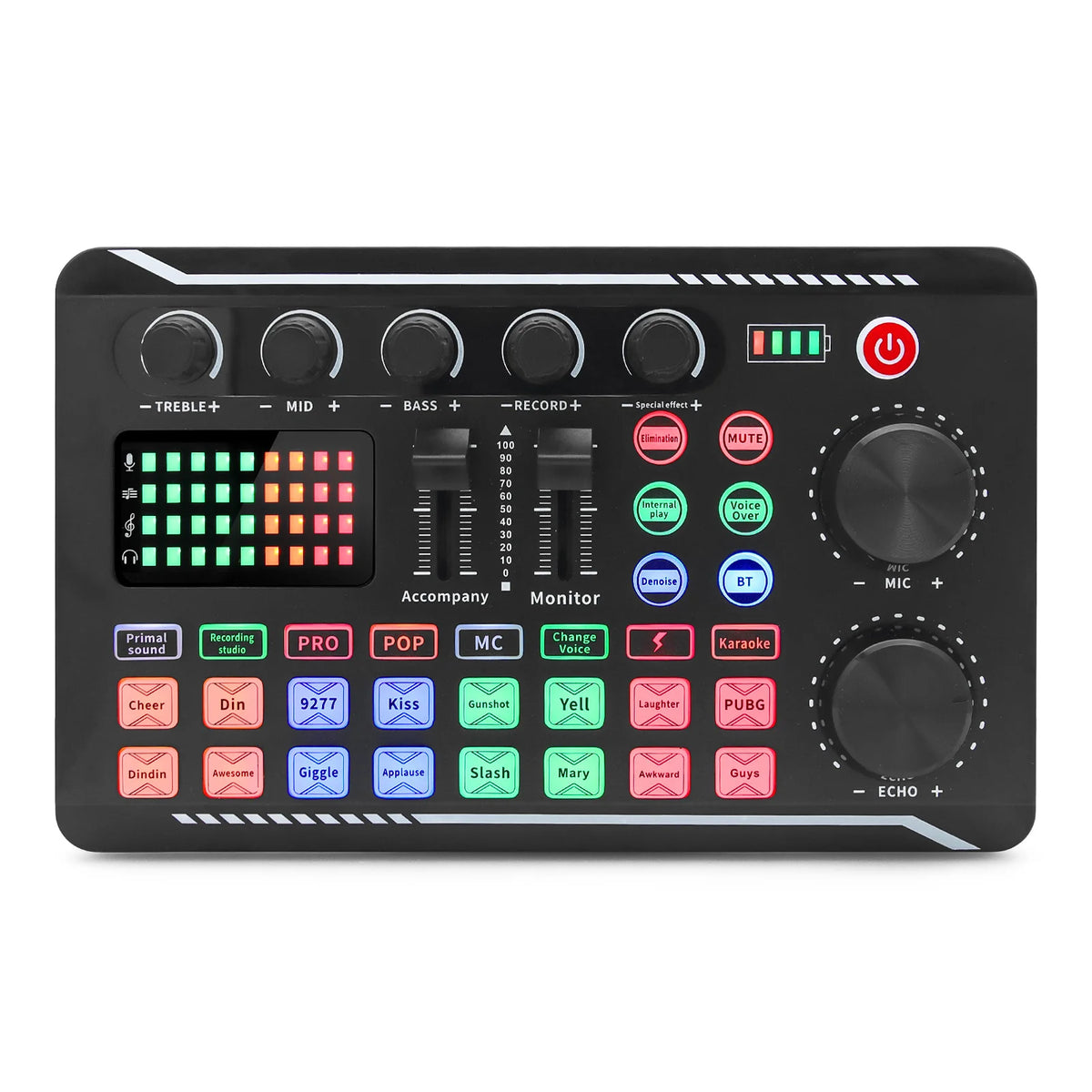 F998 Sound Card BM800 Microphone DJ Kit &ndash; Live Streaming