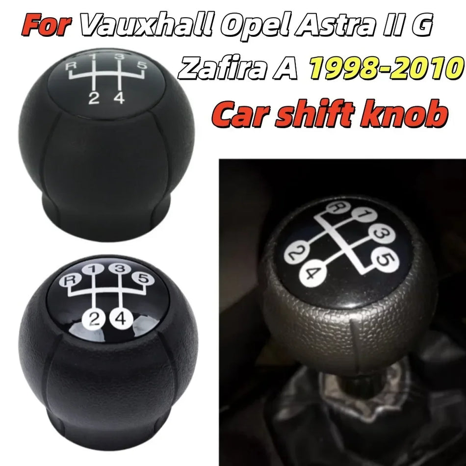 Pomello del Cambio per Opel Corsa C, Tigra B e Combo C Sostituzione Manuale a 5 Marce in Plastica ABS