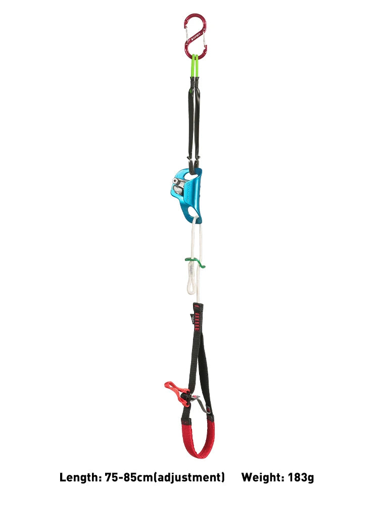 Xinda Outdoor Rock Climbing Ascender - Adjustable Foot Loop