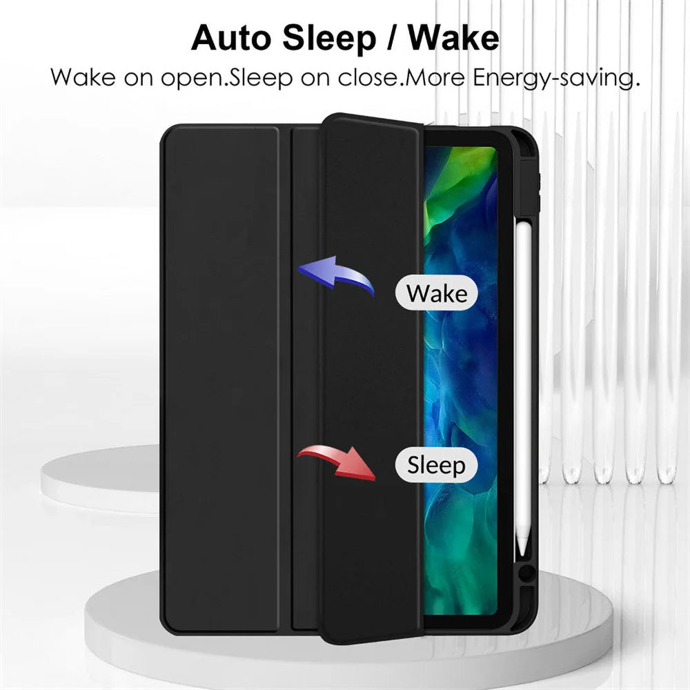 Smart Case for iPad Air Series - Drop Resistant Leather