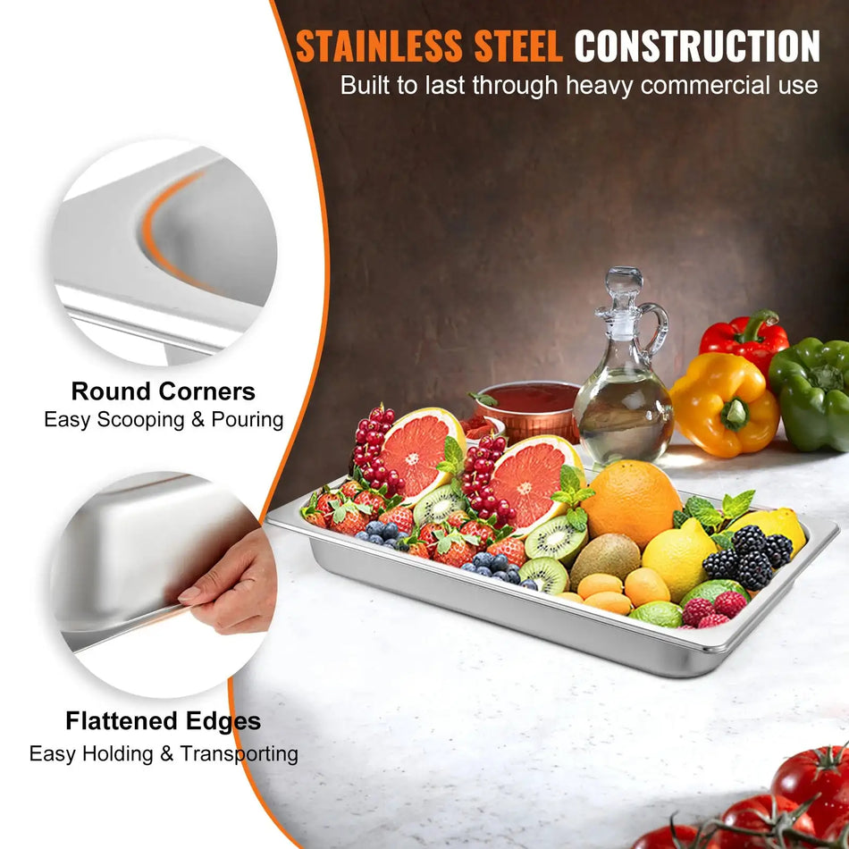 Stainless Steel Buffet Chafing Dishes Gastronorm