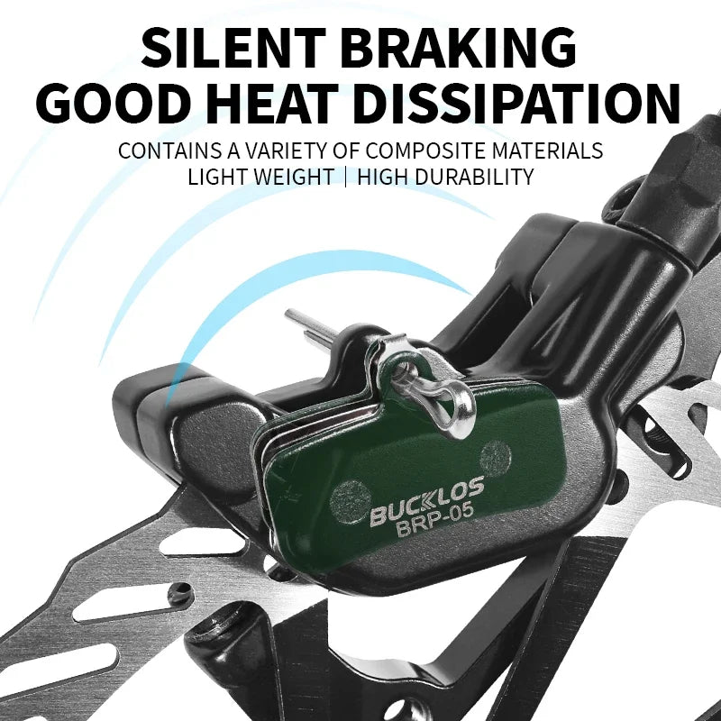 Bucklos Ceramic Hydraulic Disc Pads D02S N03A &ndash; Resistant