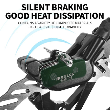 Bucklos Ceramic Hydraulic Disc Pads D02S N03A &ndash; Resistant