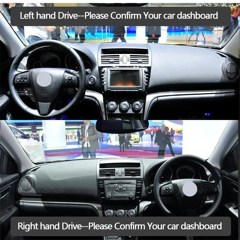 Cubierta Antideslizante para el Tablero de Mazda 6 GH Atenza 2008-2013