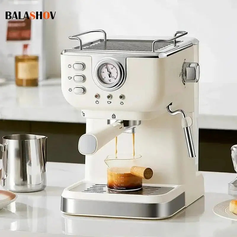 20 Bar Italian Espresso Coffee Maker Semi Automatic