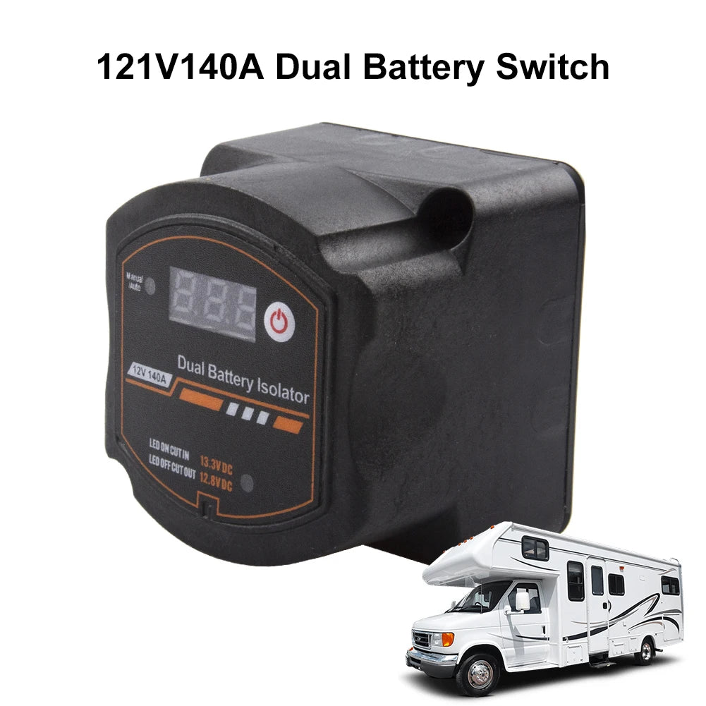 Dual Battery Isolator 12V 140A &ndash; Seamless Power Management CHINA