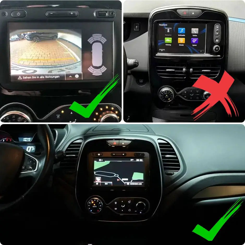 GreenYi Car Rear View Reversing Camera For Renault Captur Kaptur First Generation 2013~2017 Original OEM Accessorie Plug & Play by InterCyprus Trading Ltd