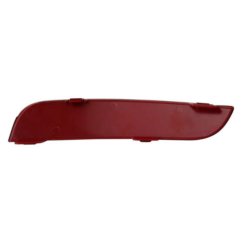 Volvo S40 II (544) 2008-2015 ve V50 (545) 2008-2015 için Arka Sol Taraf Tampon Reflektörü Kırmızı Lens, ABS Plastik