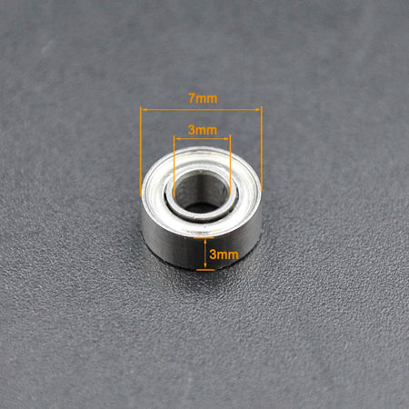 683ZZ 3x7x3 Miniature Bearing Chrome Steel &ndash; Deep Groove