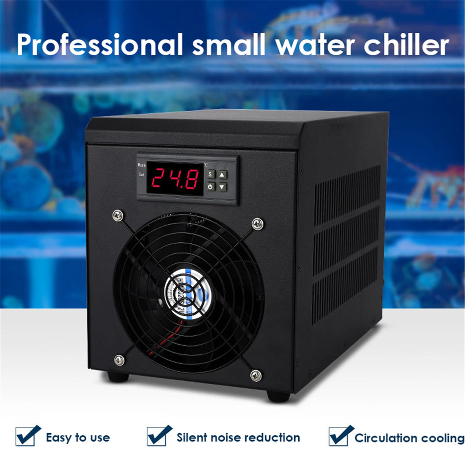 60L Aquarium Water Chiller With Pump 10-40C Temp Control