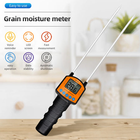 JGL-188 Grain Moisture Meter &ndash; Accurate LCD Reading