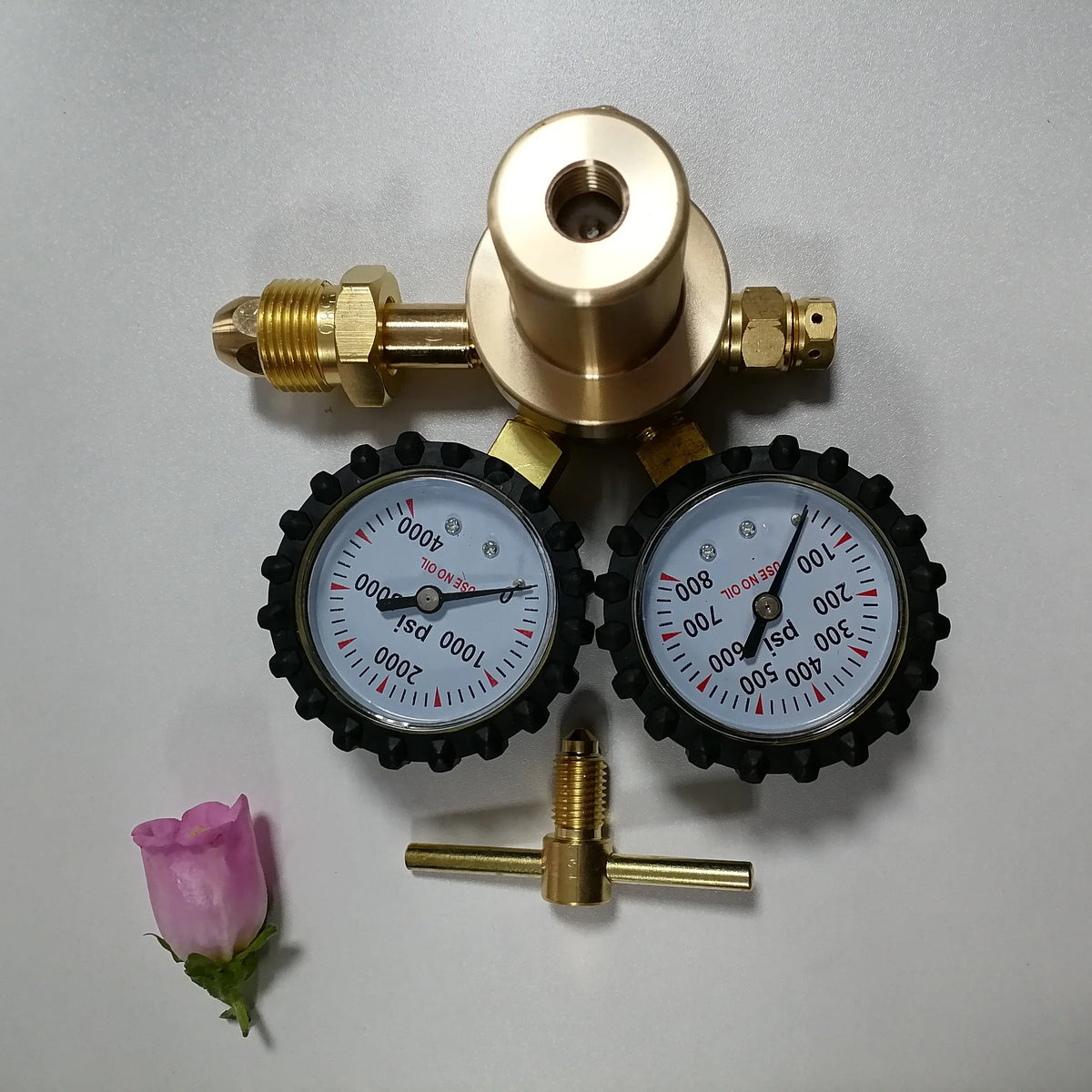 CGA580 Gas Regulator Flowmeter - Argon CO2 Compatible
